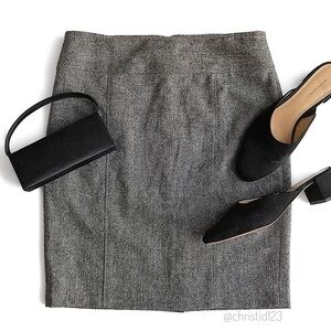 Saks Fifth Avenue Tweed Pencil Skirt